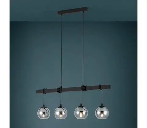 Svietidlá Eglo 39761 - Luster na lanku ARGALLO 4xE27/40W/230V 39761