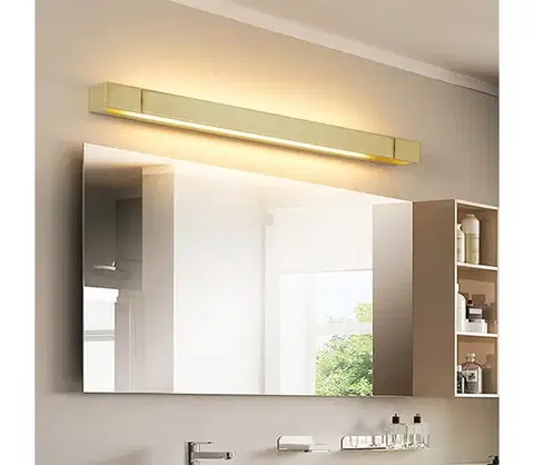 Svietidlá BRILAGI - LED osvetlenie zrkadla do kúpeľne AQUA LINE LED/36W/230V 120 cm IP44 zlatá BRI931