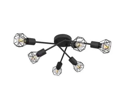 Svietidlá Globo 54802S-6 - Prisadený luster XARA 6xE14/40W/230V 54802S-6