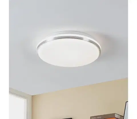 Svietidlá Eglo 900365 - LED Kúpeľňové stropné svietidlo PINETTO LED/15,6W/230V IP44 chróm 900365