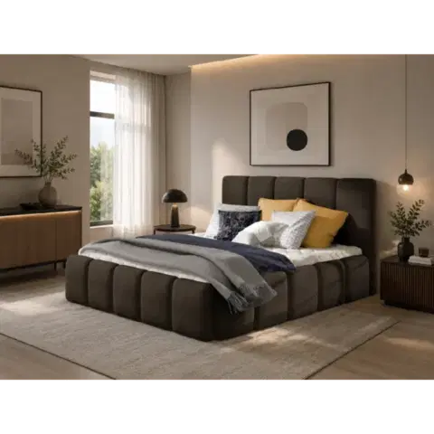 Postele ArtElta Manželská posteľ EDVIGE bez roštu | 180 x 200 cm | Jasmine 29