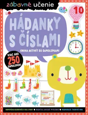 Nalepovačky, vystrihovačky, skladačky Zábavné učenie: Hádanky s číslami - Kolektív autorov