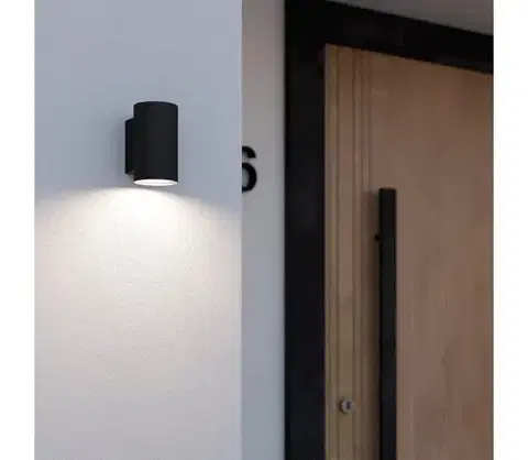 LED osvetlenie Eglo 900995 - LED Vonkajšie nástenné svietidlo IZZALINI 1xGU10/2,8W/230V IP44 900995