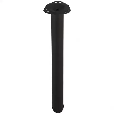 Nábytkové nohy a pätky Nábytková noha  820/60 mm čierna