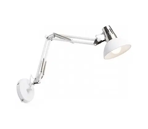 Svietidlá RED - Design  - R12652 - Nástenná lampa ANTE 1xE27/28W/230V biela R12652