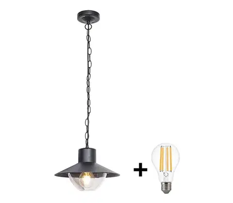 Svietidlá BRILAGI -  LED Vonkajšie závesné svietidlo VEERLE 1xE27/60W/230V IP44 GD-VERLH1-00