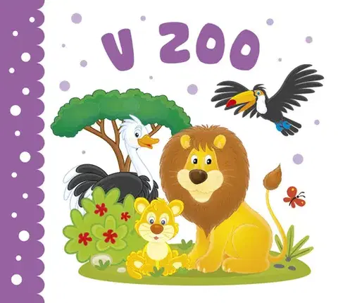 Leporelá, krabičky, puzzle knihy V zoo - Harmonikové leporelo - Kolektív autorov