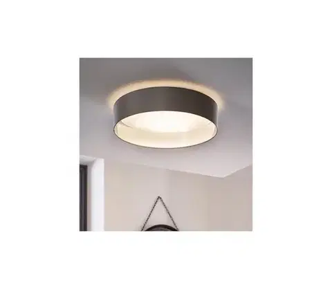 Svietidlá Eglo 31623 - LED stropné svietidlo MASERLO LED/16W/230V pr. 40,5 cm sivá/strieborná 31623