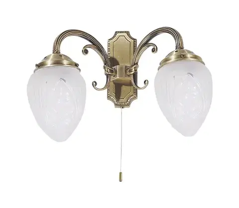 Svietidlá Rabalux 8632 - Nástenné svietidlo ANNABELLA 2xE14/40W/230V