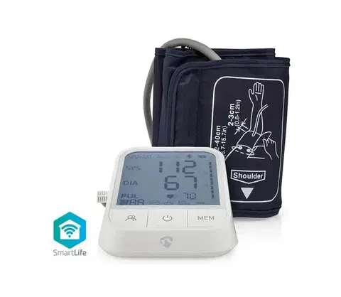 Predlžovacie káble  BTHBP10WT - Inteligentný monitor krevního tlaku Tuya 4xAAA BTHBP10WT