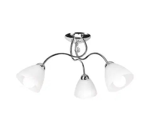 Svietidlá  Prisadený luster MIRANDA 3xE27/60W/230V lesklý chróm LM 3.150/CHROM
