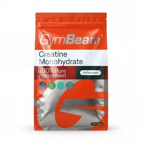 Kreatín Monohydrát GymBeam 100 % Kreatín monohydrát bez príchute