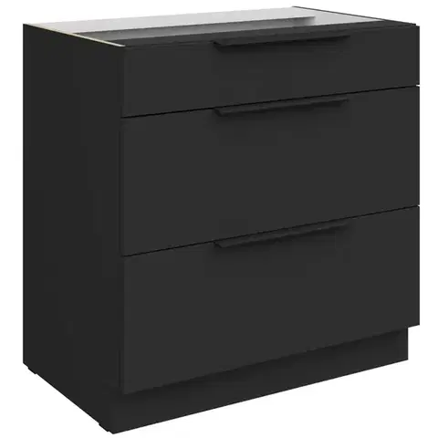 Kuchynské skrinky stojace Kuchynská skrinka Aria-Bl/Bl Anti Fingerprint 80d 3s Bb