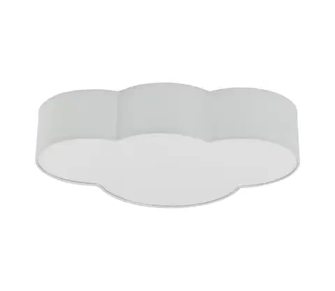 Svietidlá BRILAGI - Detské stropné svietidlo NIMBUS 4xE27/15W/230V 46x63 cm sivé 11227