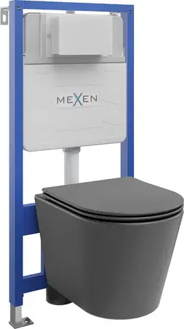 Závesné wc sety Mexen Felix Slim 61030724071