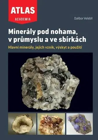 Geografia, geológia, mineralógia Minerály pod nohama, v průmyslu a ve sbírkách, 2. vydání - Dalibor Velebil
