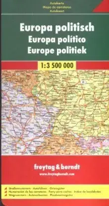 Do auta Automapa Európa 1:3,5 mil.