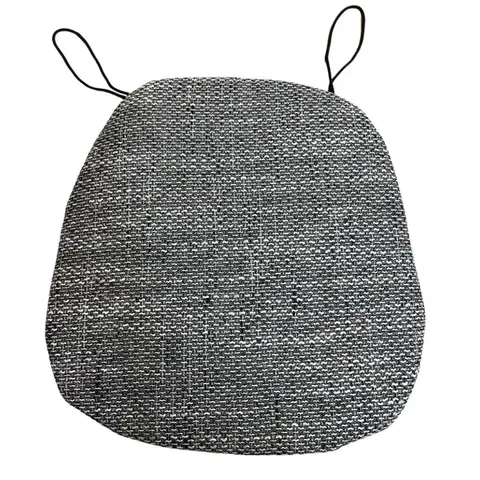 Polstre, sedáky a podušky Podsedák na stoličku tenký Deluxe sivý 40x40cm TiaHome