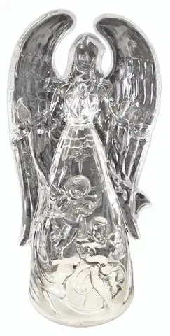 Sošky, figurky - anjeli MAKRO - Anjel svietiaci 5x12,5cm