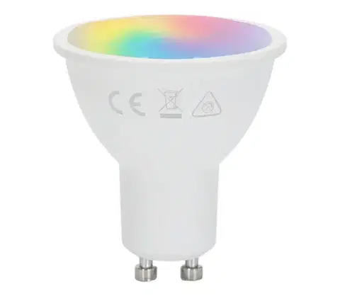Žiarovky  B.V.  - LED RGBW stmievateľná žiarovka GU10/6W/230V 3000K + diaľkové ovládanie B101074E4