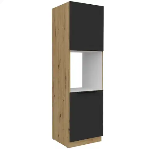 Kuchynské skrinky stojace Kuchynská skrinka Aria-Bl/Ar Anti Fingerprint 60dp-210 2f