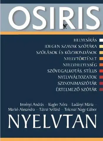 Literárna veda, jazykoveda Nyelvtan - Kolektív autorov