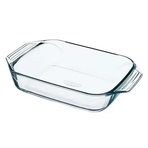 Pekáče a zapekacie misy PYREX Pekáč s ušami hranatý, 39x25x7cm, 4L, sklo číre PYREX