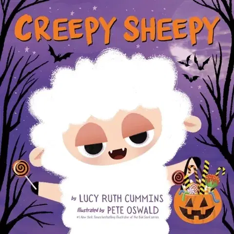 Leporelá, krabičky, puzzle knihy Creepy Sheepy - Lucy Ruth Cummins