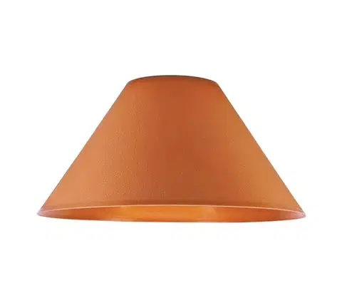Lampy  Náhradné tienidlo k stolnej lampe E14 21x11 cm oranžová 5907687449953