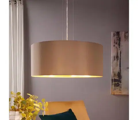 Svietidlá Eglo 31607 - Luster na lanku MASERLO 3xE27/60W/230V 31607