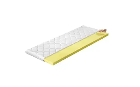 Matrace NABBI Vitano 90 obojstranný penový matrac (topper) pamäťová pena / látka