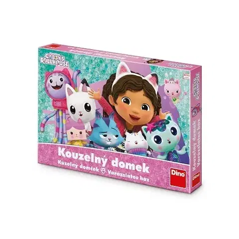 Spoločenské hry Dino Toys Detská hra Gabby: Kúzelný domček Dino