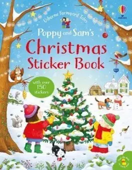 Nalepovačky, vystrihovačky, skladačky Poppy and Sam's Christmas Sticker Book - Kate Nolan,Lizzie Walkley