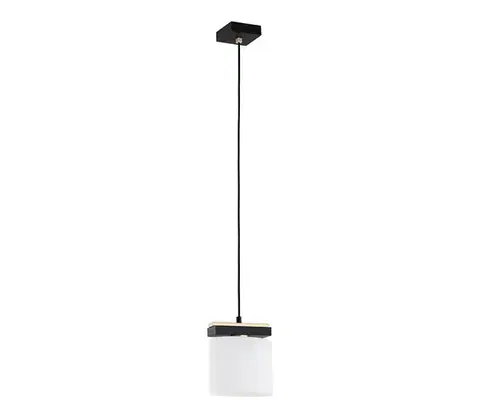 Svietidlá Argon 8276 - Luster na lanku CANOA 1xE27/15W/230V čierna 8276