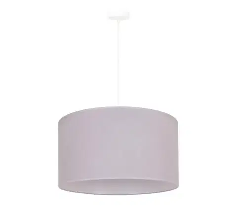 Svietidlá  - Luster na lanku BRISTOL 1xE27/40W/230V pr. 45 cm šedá 80603