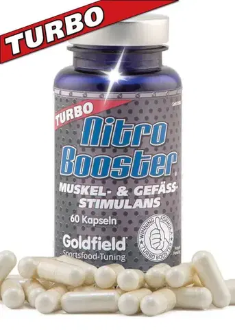 Anabolizéry a NO doplnky Nitro Booster Turbo - Goldfield 60 kaps.