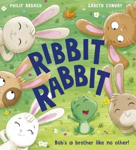 Leporelá, krabičky, puzzle knihy Ribbit Rabbit (PB) - Philip Ardagh