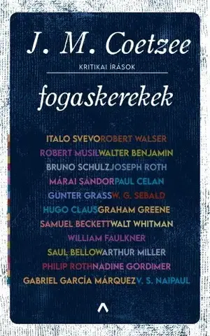 Literárna veda, jazykoveda Fogaskerekek - John Maxwell Coetzee