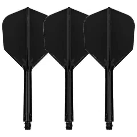 Násadky na šípky Letky Target K-Flex No6 In Between 3ks čierna