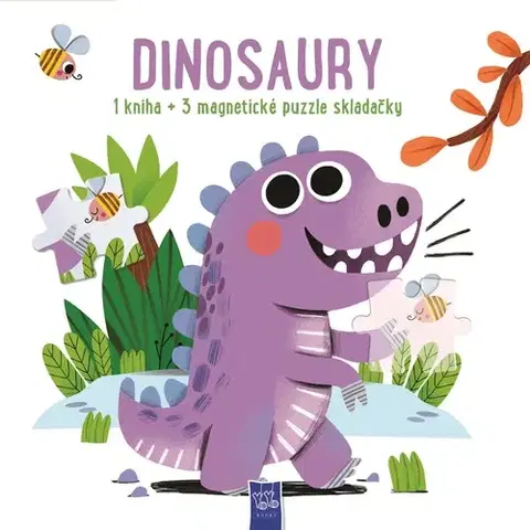 Leporelá, krabičky, puzzle knihy Čo detičky zaujíma...Dinosaury