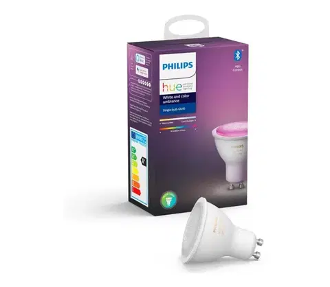 Žiarovky Philips Hue White and Color Ambience žiarovka GU10 5.7W BlueTooth