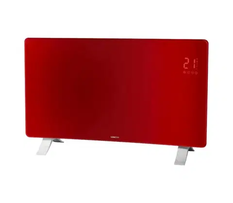 Predlžovacie káble Sencor - Inteligentný elektrický priamy ohrievač/konvektor 1200/2400 W, 230 V, IP24, Wi‑Fi, červený 41013992