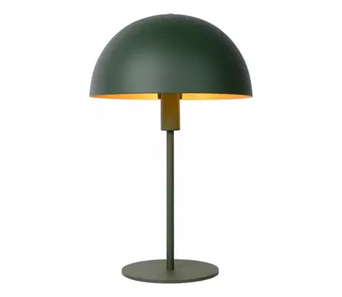 Lampy Lucide 45596/01/33 - Stolná lampa SIEMON 1xE14/25W/230V zelená 45596/01/33