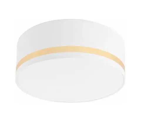 Svietidlá  Stropné svietidlo SIRJA STRIPE 2xE27/15W/230V pr. 35 cm biela LM-2.202