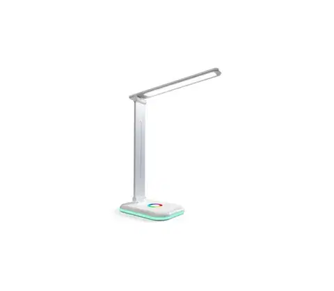 Lampy  LED RGBW Stmievateľná stolná lampa NOBLITE LED/7W/5V 3000/4000/6500K biela 004024