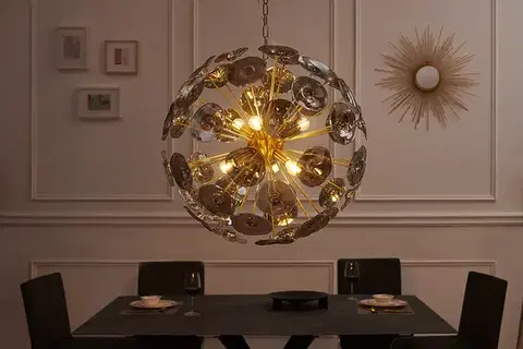 Osvetlenie Závesná lampa MALABO Dekorhome