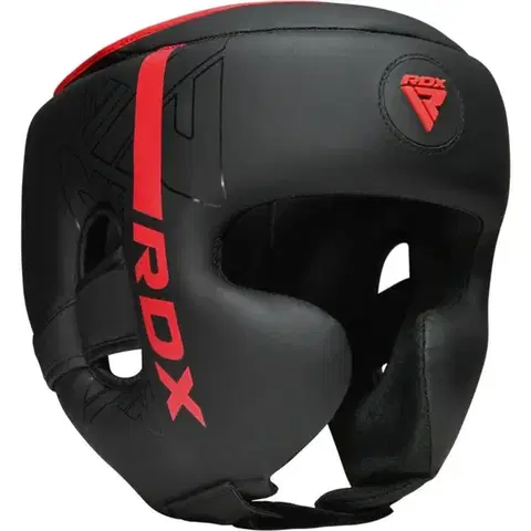 Bojové športy RDX Boxerská Helma F6 Kara Red  LL