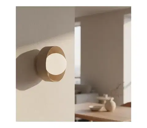 Svietidlá EMIBIG Nástenné svietidlo OZZY 1xG9/8W/230V béžové 1537/K1