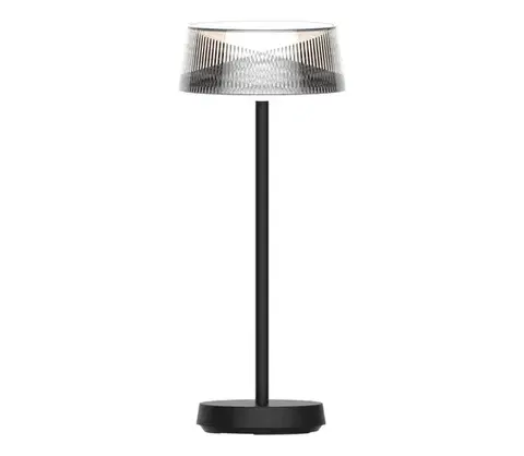 Lampy  LED Stmievateľná stolná lampa CASABLANCA LED/3,4W/5V USB 3600 mAh IP44 čierna 329899