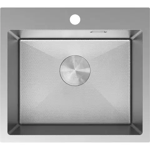 Kuchynské drezy MEXEN MEXEN - Solix oceľový drez 1-bowl 500 x 450 mm, nerez HC 6402501000-01HC